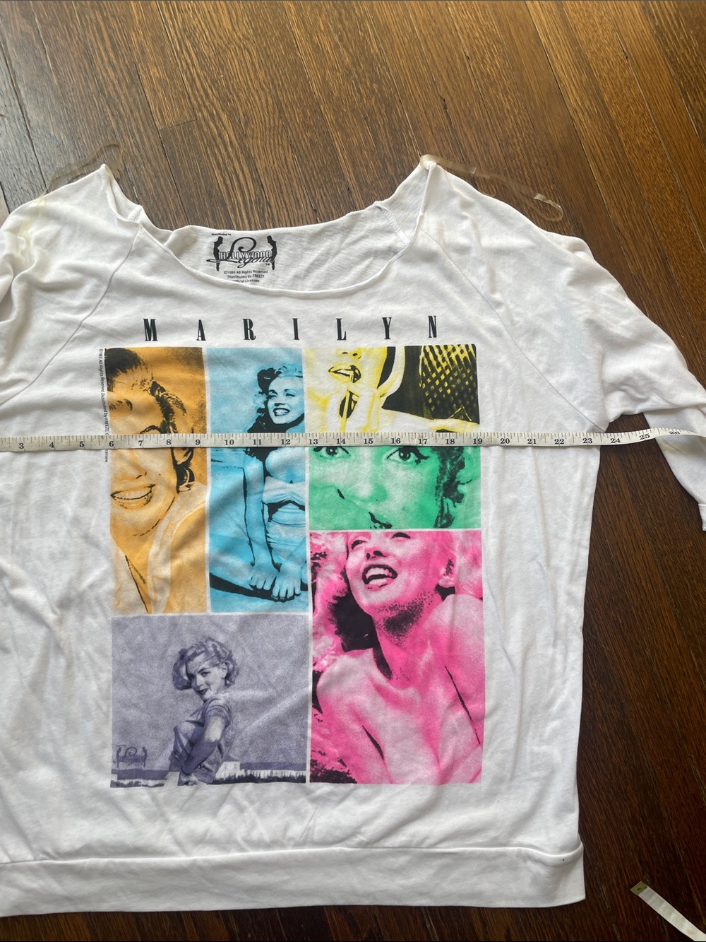 Y2K Marilyn Monroe Pop Art Graphic Tee - Multicolor - Picture 3 of 4